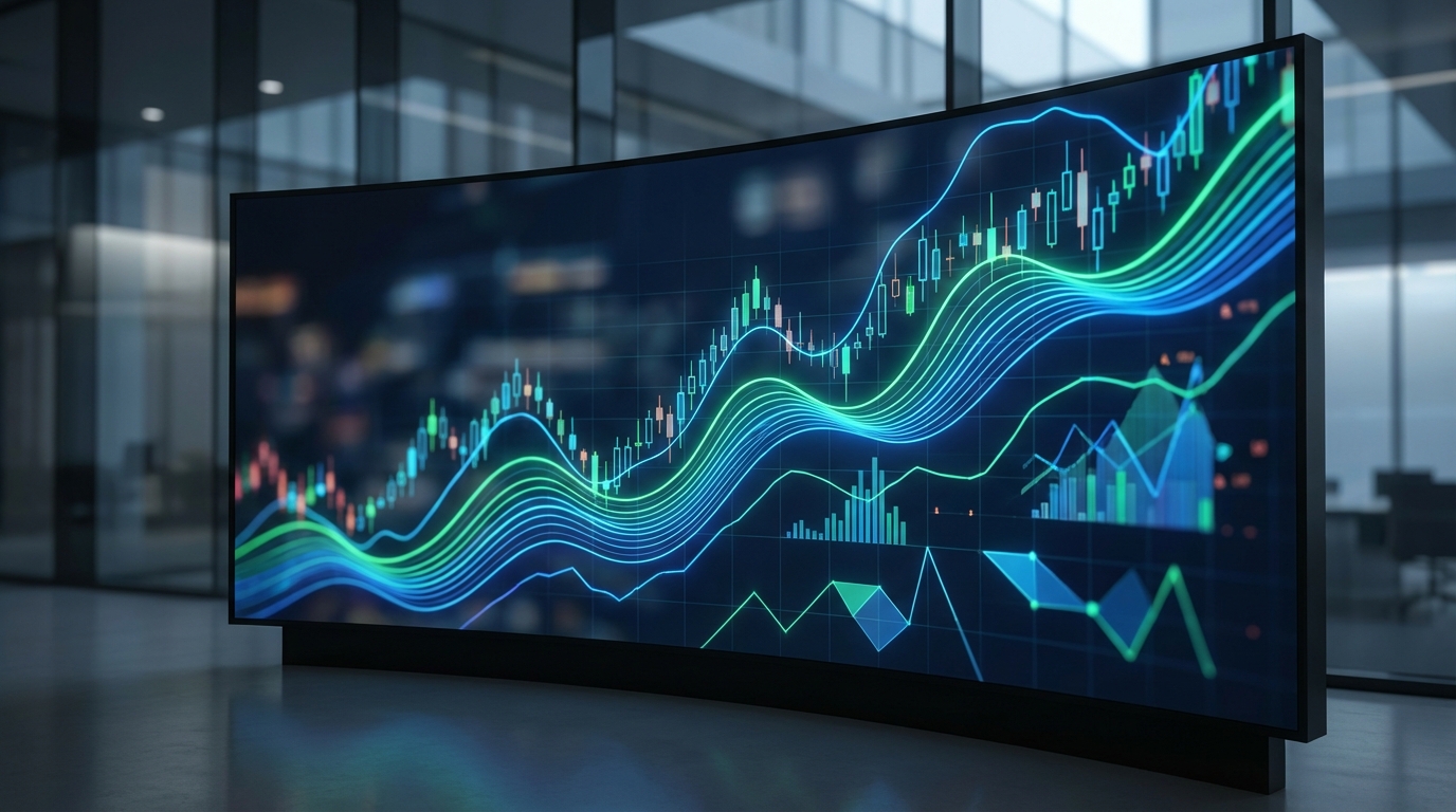 กราฟแสดงการเคลื่อนไหวของราคา Bitcoin