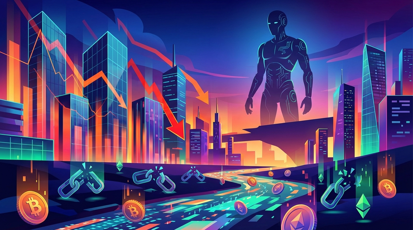 ตลาดคริปโตผันผวน หุ้น IBM ดิ่งเหว เหตุ AI คุกคาม