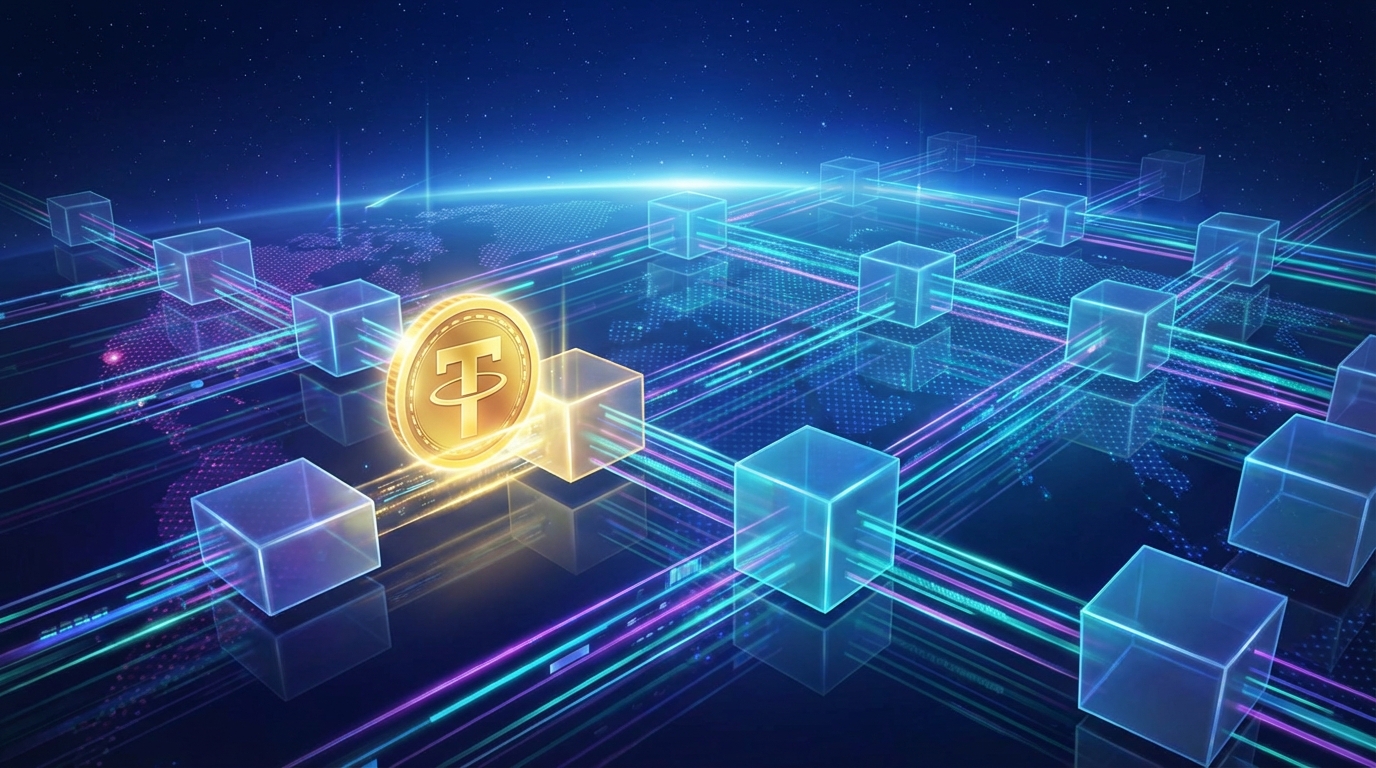 ภาพแสดงการซื้อขาย Tokenized Treasury บนเครือข่ายบล็อกเชน