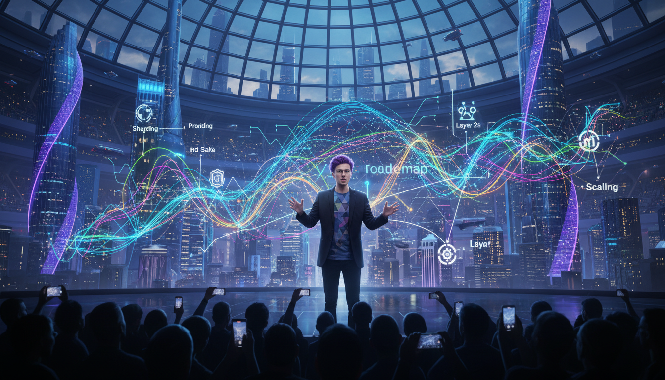 Vitalik Buterin นำเสนอ Ethereum Roadmap