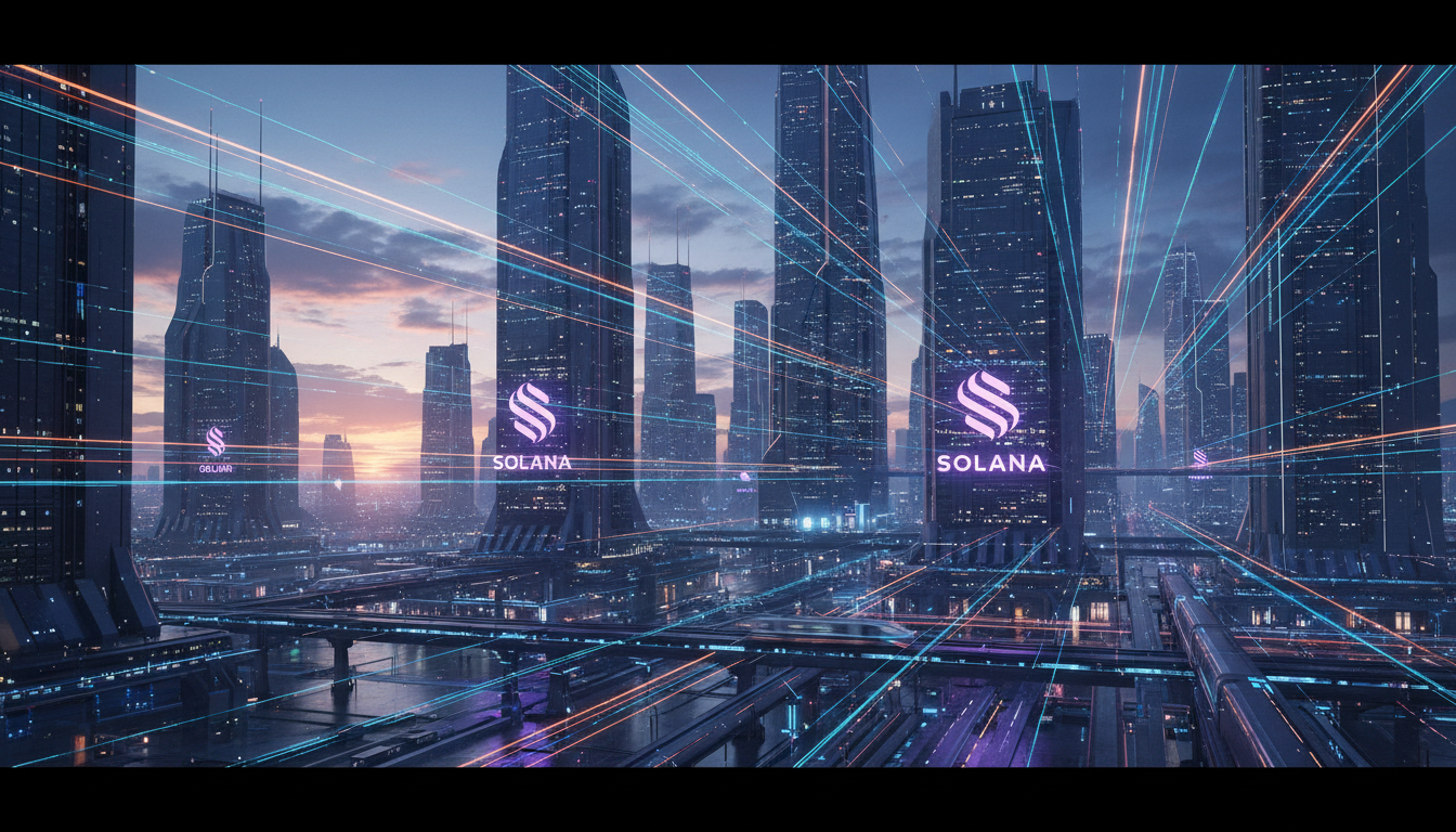 ภาพแสดงความเร็วในการซื้อขาย Solana ด้วยเทคโนโลยีใหม่