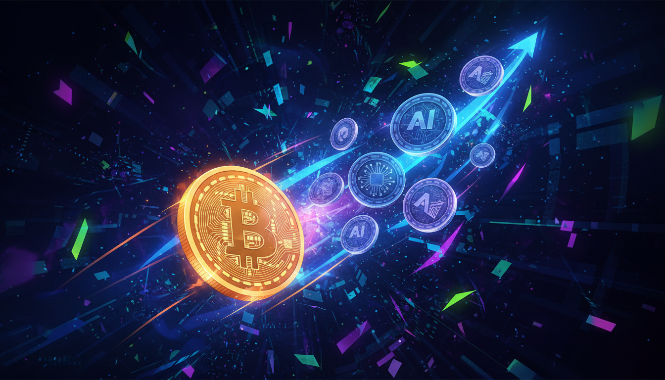 Bitcoin ร่วง เหรียญ AI สวนกระแส