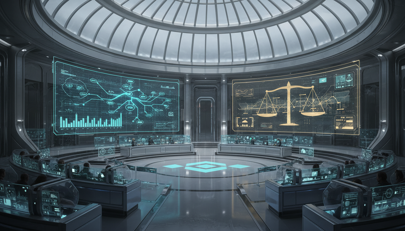 ภาพตลาดทำนายผลกับ Coinbase ในศาล