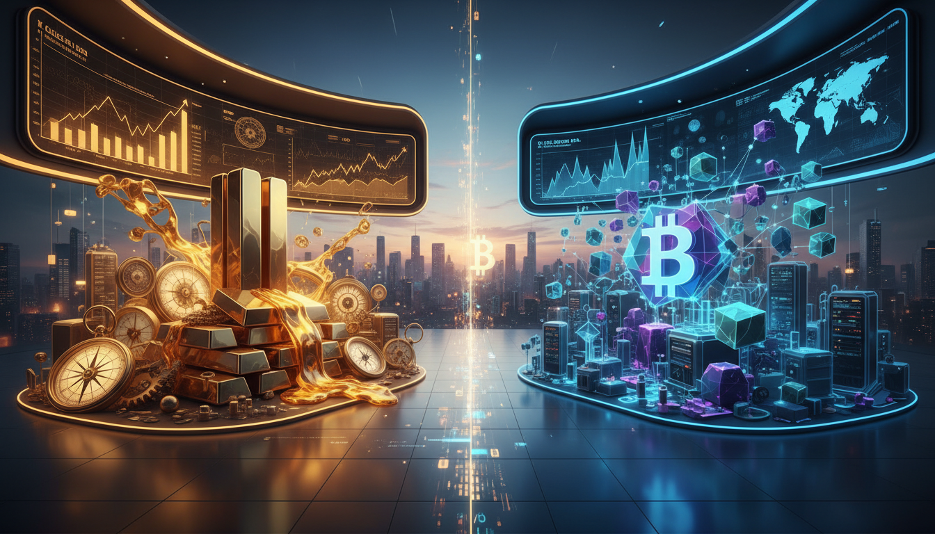 เปรียบเทียบ Bitcoin และทองคำ แนวคิดตลาดการเงินยุคใหม่