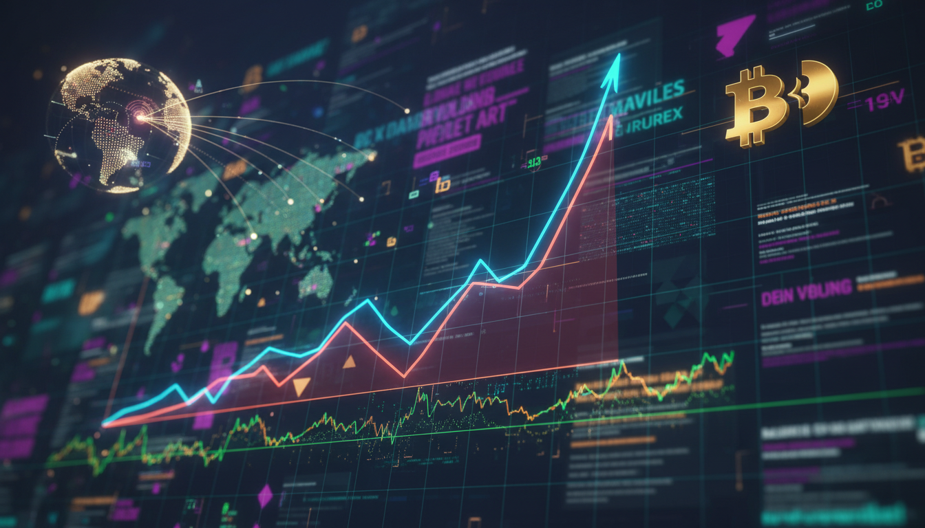 กราฟ Bitcoin ฟื้นตัวหลังวิกฤตการณ์ทางการเมือง