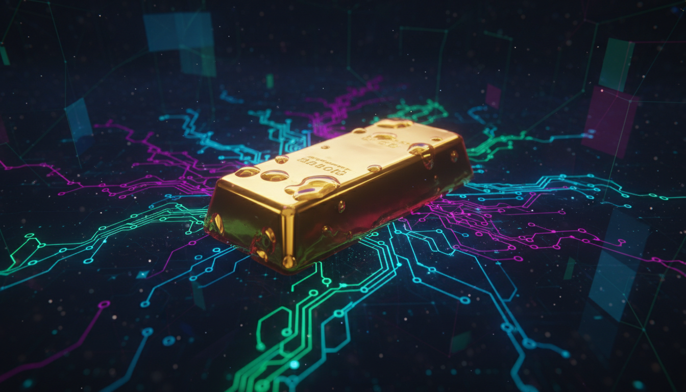 ทองคำ Tokenized บนเครือข่ายบล็อกเชน