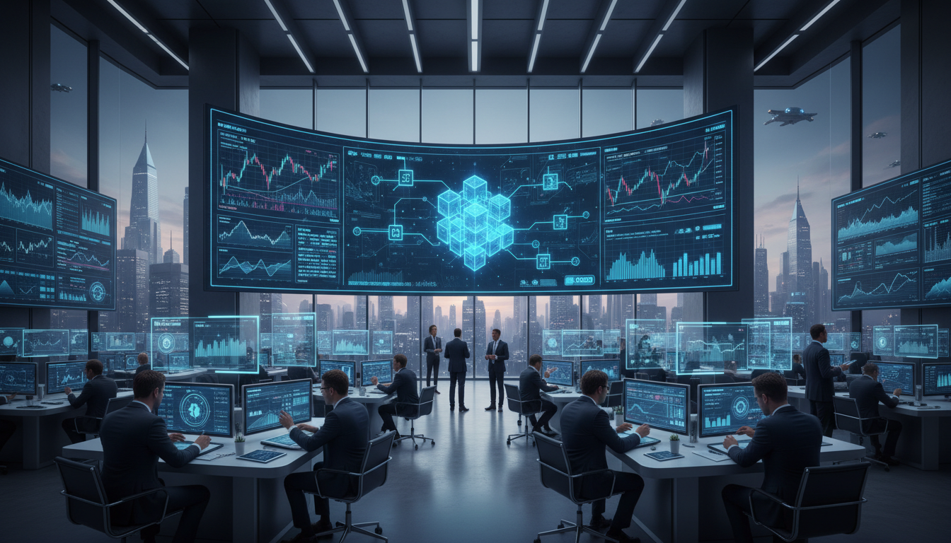 นักลงทุนสถาบันวิเคราะห์ข้อมูลคริปโตเคอร์เรนซีและสินทรัพย์ดิจิทัล