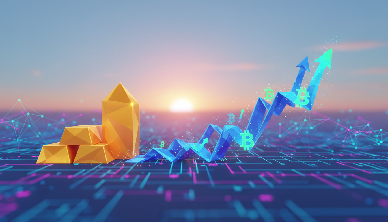 Bitcoin ถูกประเมินต่ำกว่าทองคำ สัญญาณการปรับตัวขึ้น