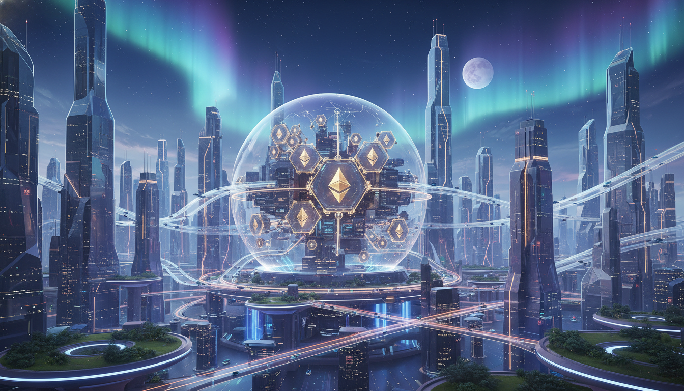 ภาพแสดงเครือข่าย Ethereum ที่เน้นการกระจายอำนาจและความปลอดภัยของ Block Builder