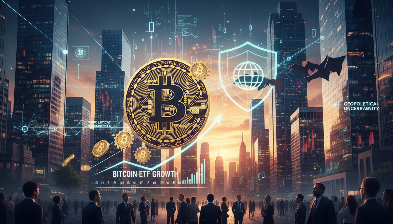 ETF Bitcoin ดึงดูดเงินลงทุนท่ามกลางความไม่แน่นอน