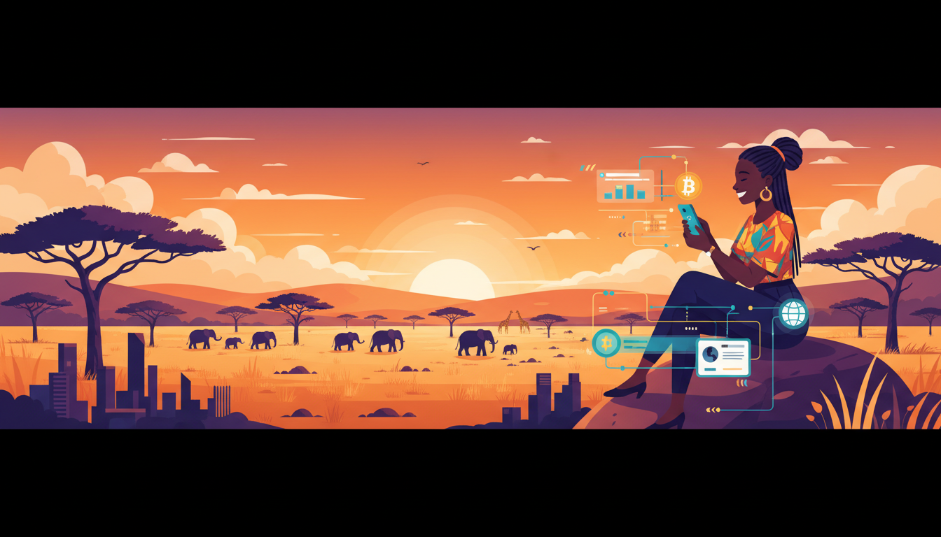 ชาวแอฟริกาใช้ Bitcoin ผ่านมือถือ