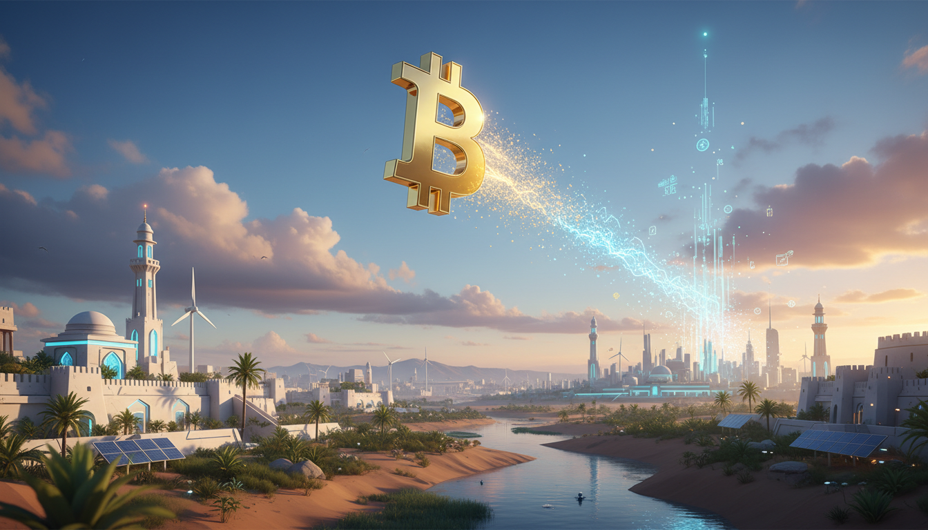 Bitcoin ทะยานเหนือภูมิประเทศตะวันออกกลาง แสดงถึงความแข็งแกร่ง