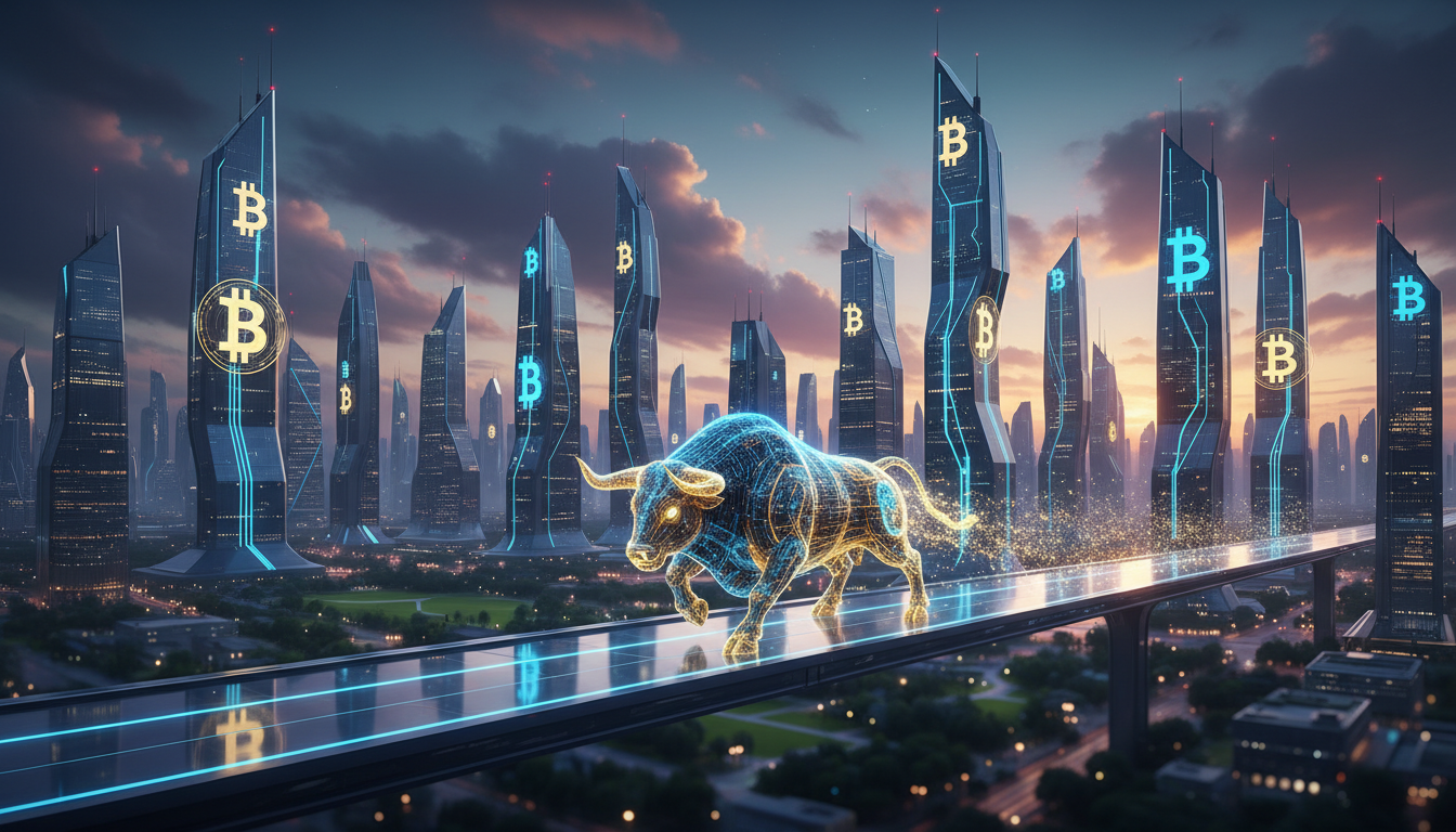 ภาพนักลงทุนคริปโตเผชิญหน้ากับความท้าทายของ Bitcoin