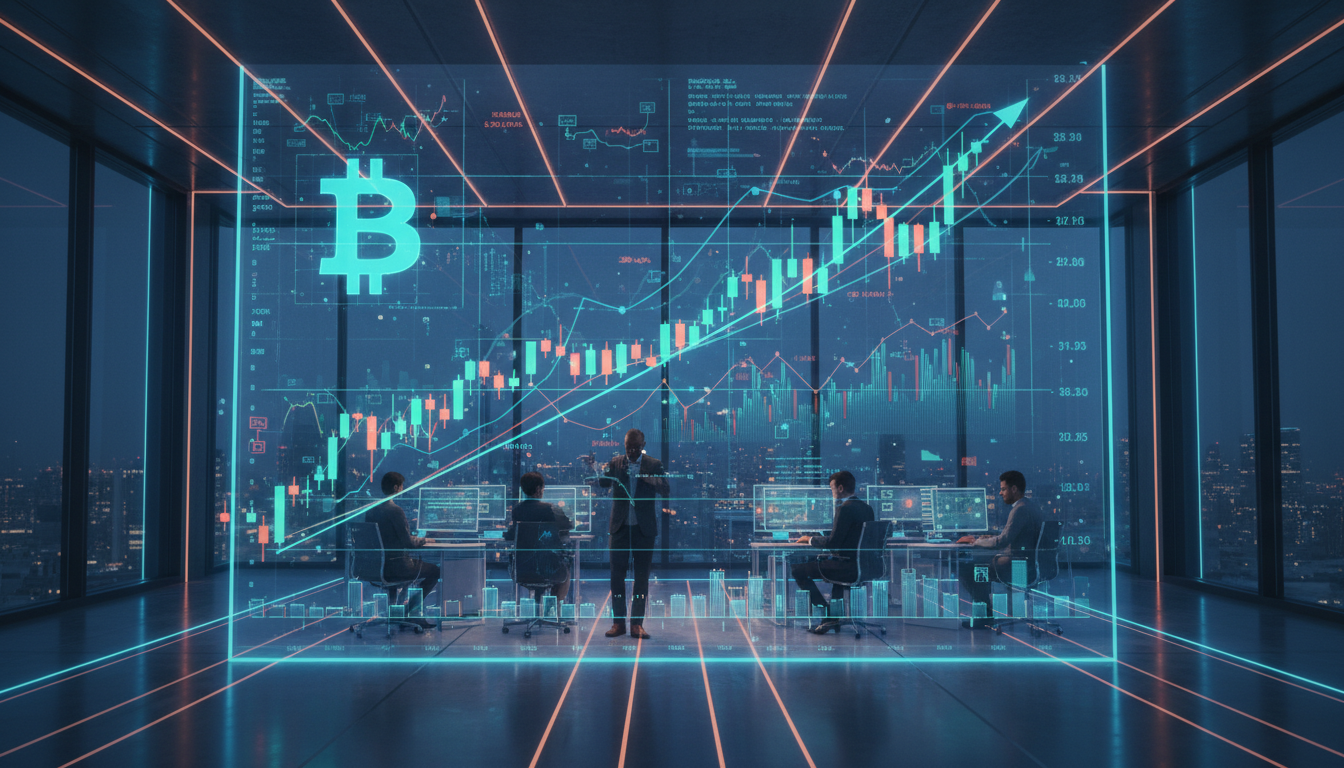 กราฟราคา Bitcoin แสดงแนวต้านสำคัญ