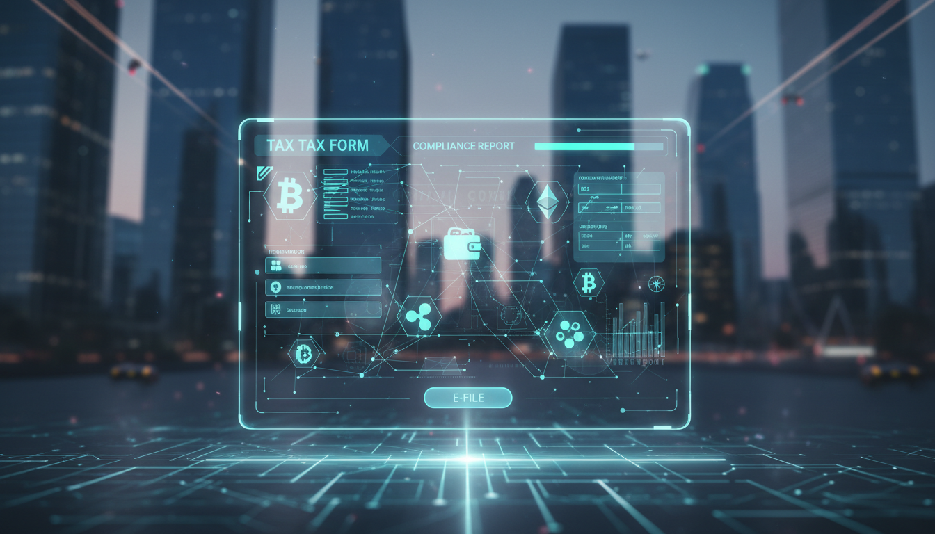 ระบบส่งเอกสารภาษีคริปโตแบบอิเล็กทรอนิกส์