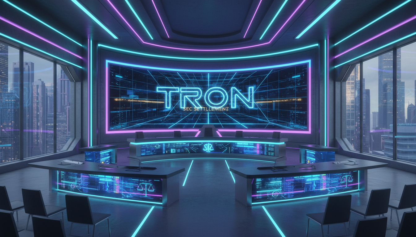SEC บรรลุข้อตกลงกับ Justin Sun คดี Tron