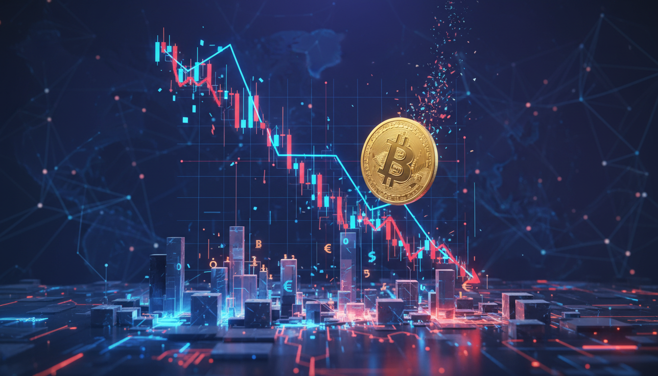 ราคา Bitcoin ร่วงลง