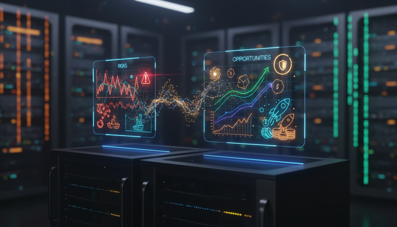 ภาพแสดงความเสี่ยงและโอกาสของกองทุนคริปโตในโลก DeFi