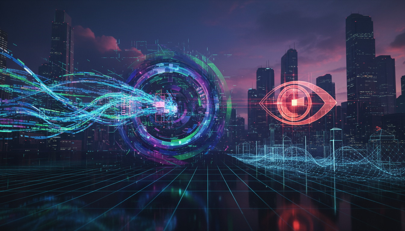 ภาพคอนเซ็ปต์ Crypto Mixer และความเป็นส่วนตัวในโลกคริปโต