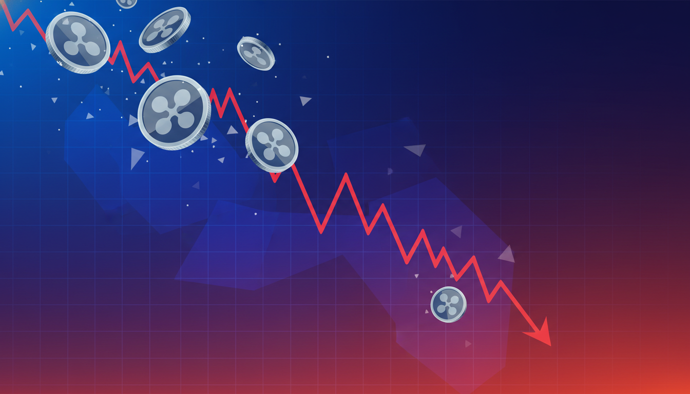 ราคา XRP ร่วงลง ผู้ถือเหรียญขาดทุน