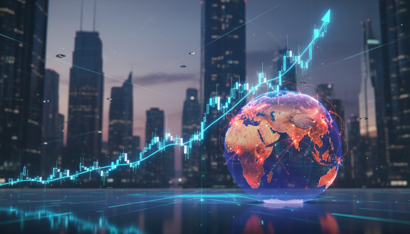 กราฟหุ้น Circle พุ่งสูงขึ้น ท่ามกลางสถานการณ์ความตึงเครียดทั่วโลก