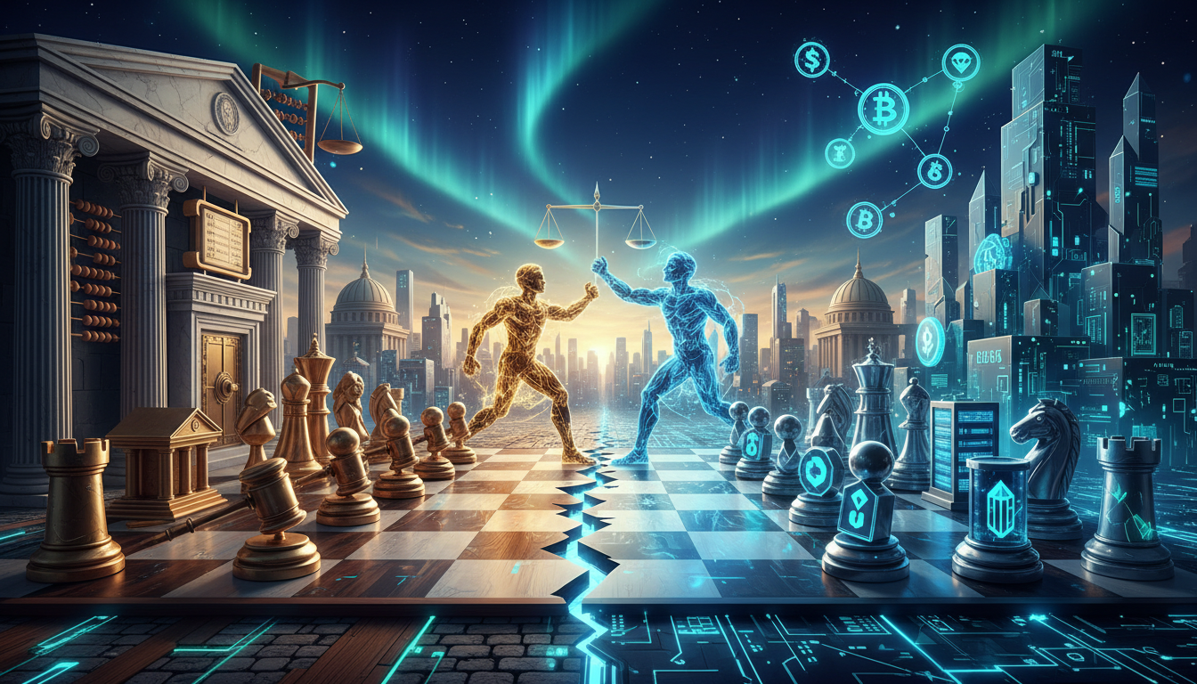 การปะทะกันระหว่างธนาคารดั้งเดิมและคริปโตเคอร์เรนซีในประเด็นใบอนุญาตธนาคารคริปโต