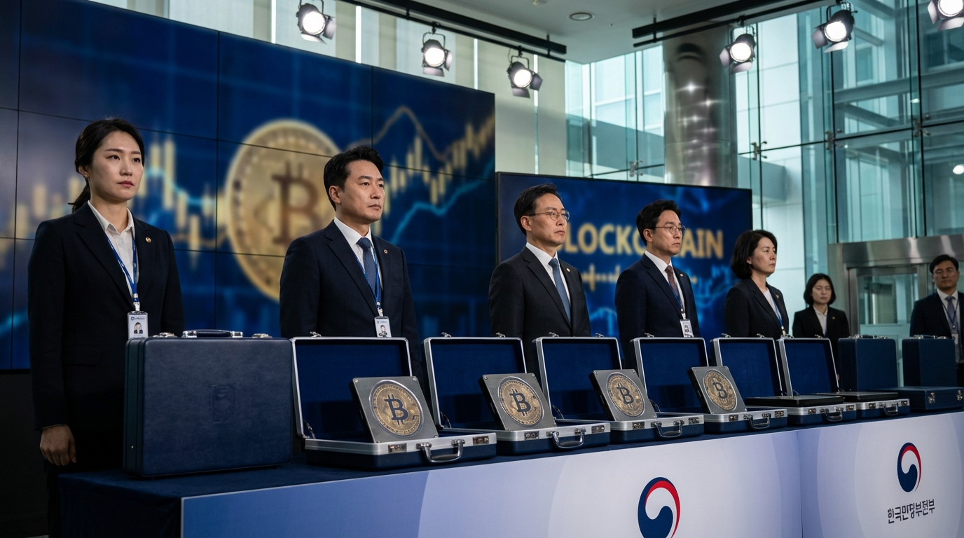 เกาหลีใต้ขาย Bitcoin ที่ยึดมาได้ มูลค่า 21.5 ล้านดอลลาร์