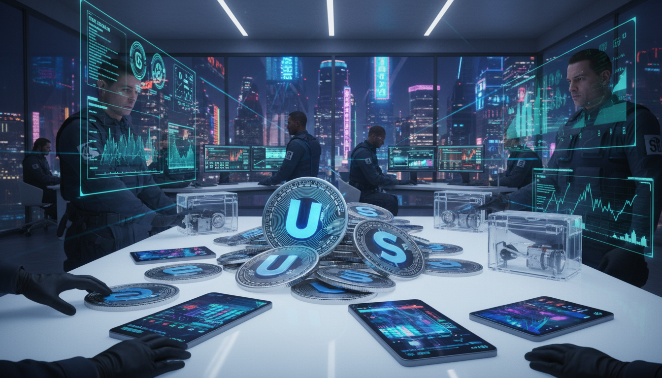 การยึดเหรียญ USDT ที่เกี่ยวข้องกับกลโกงลงทุนคริปโต