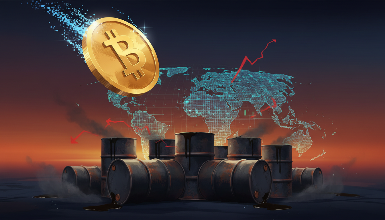 Bitcoin ร่วงจากวิกฤตน้ำมัน: ผลกระทบต่อนักลงทุน