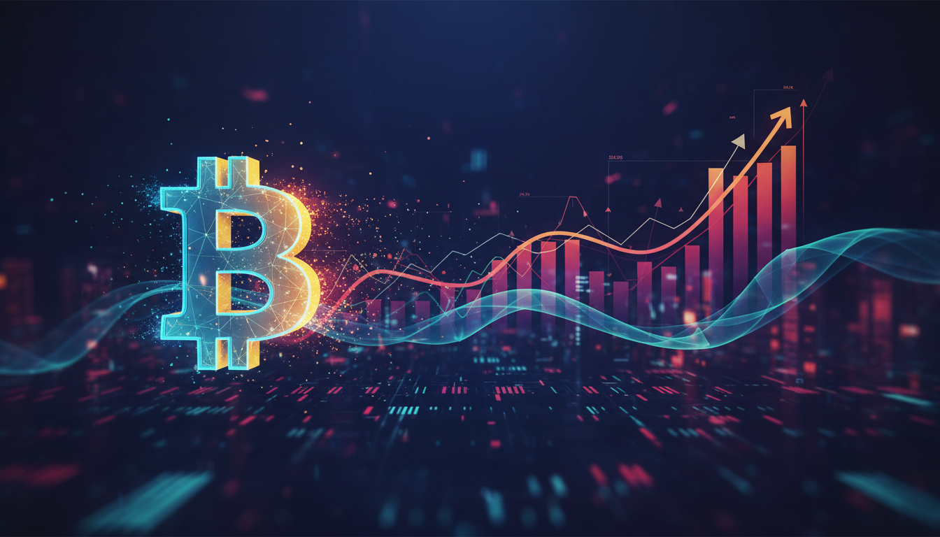 กราฟราคา Bitcoin ตอบสนองต่อข้อมูล CPI สหรัฐฯ