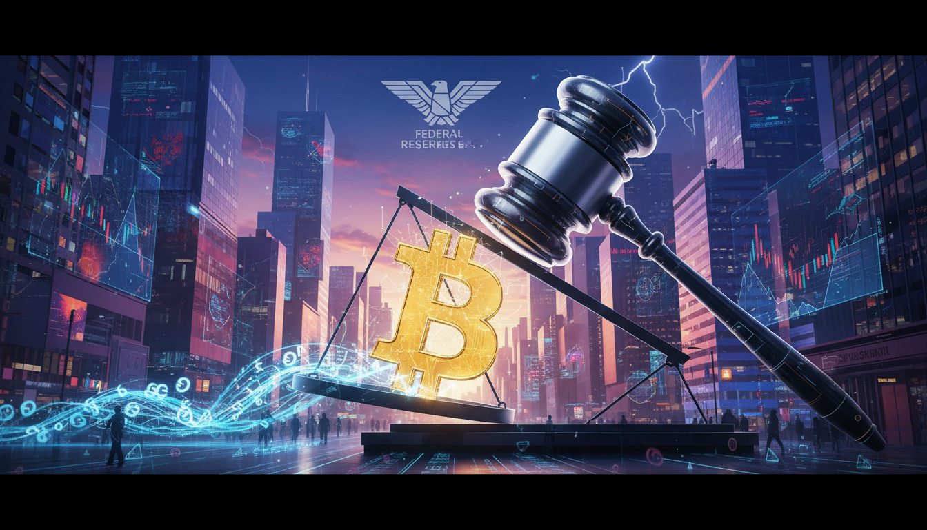เฟดเตรียมคุมเข้ม Bitcoin กระทบธนาคารและนักลงทุน