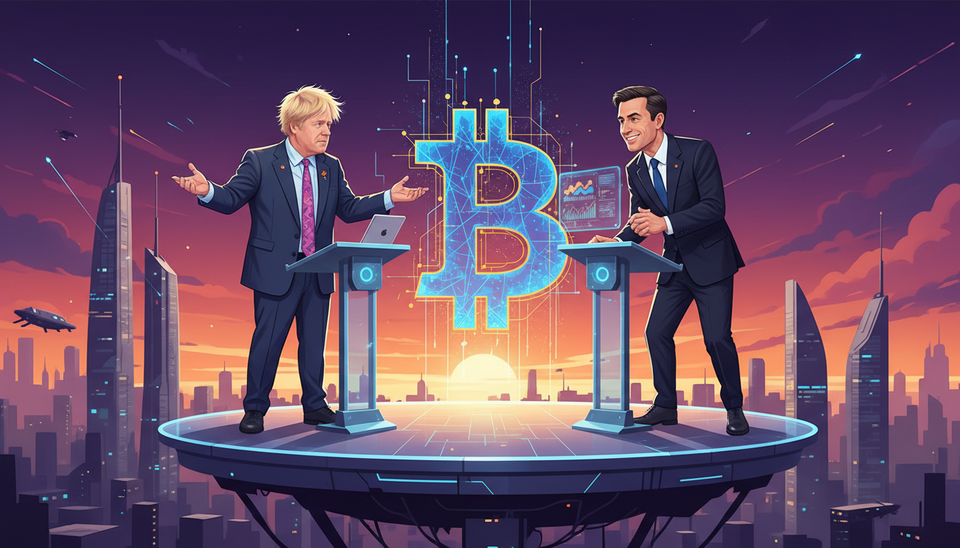 Boris Johnson และ Michael Saylor ถกเถียงเรื่อง Bitcoin