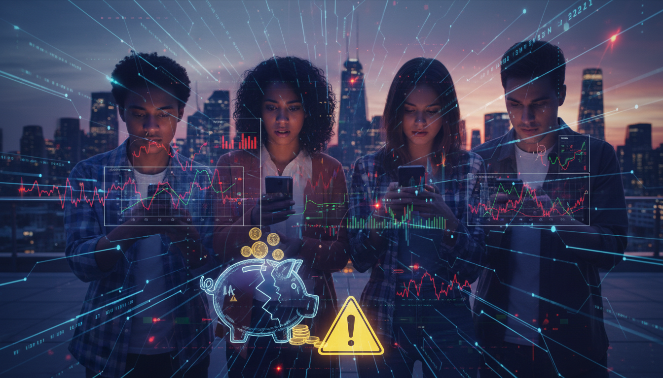 Gen Z ลงทุนคริปโตตาม AI เสี่ยงขาดทุน