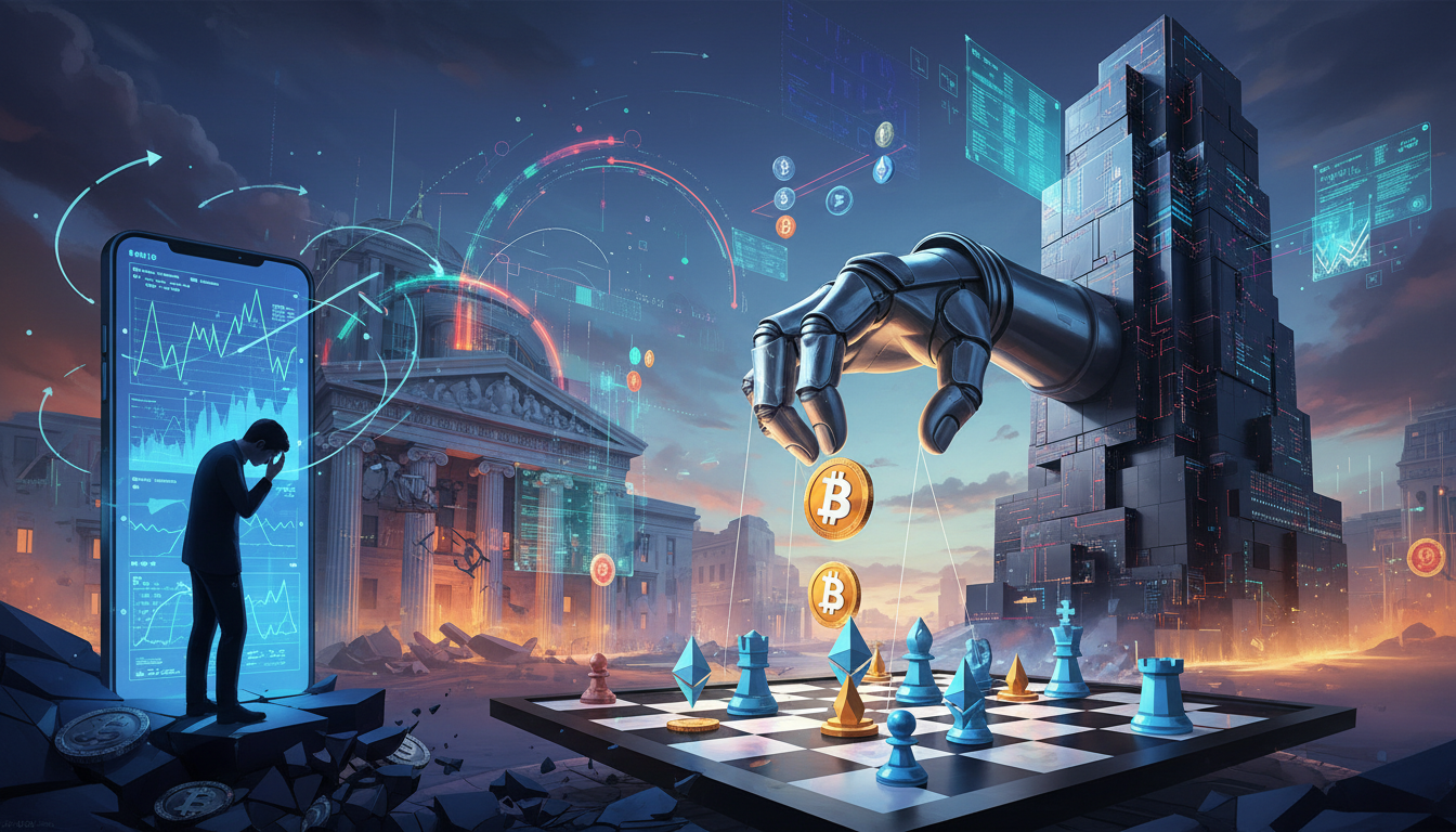 ภาพเชิงเปรียบเทียบนักลงทุนรายย่อยกับสถาบันการเงินขนาดใหญ่ในตลาดคริปโต ที่ยังคงมีช่องว่างเรื่องความยุติธรรม