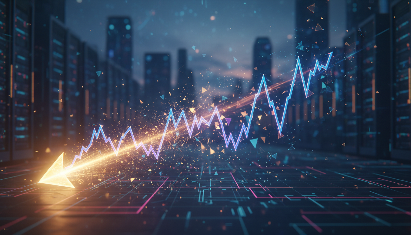 กราฟราคา Bitcoin ดิ่งลง พร้อมแสดงสัญญาณ Golden Cross และการบังคับขาย Bitcoin liquidations