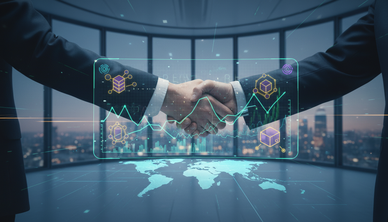 ภาพแสดงการร่วมมือระหว่าง Franklin Templeton และ Ondo ในการเปิดตัว ETF โทเค็นสำหรับการซื้อขาย 24/7 ผ่านวอลเล็ตคริปโต