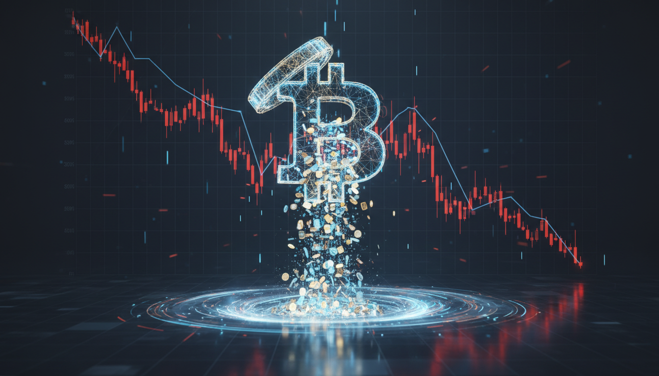 ภาพประกอบเงินไหลออกจาก Bitcoin ETF แสดงถึงการชะลอตัวของนักลงทุนสถาบัน