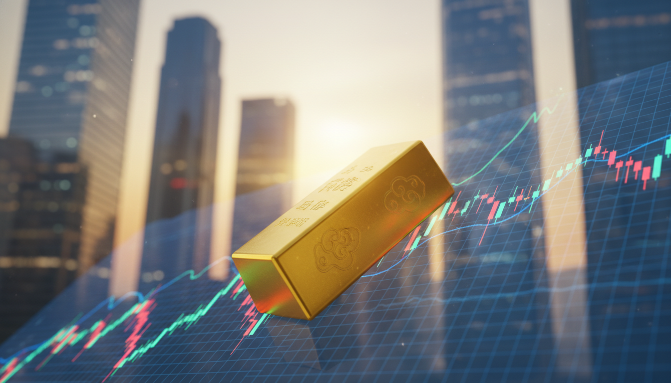 หุ้นทองจีนยังคงแข็งแกร่ง แม้ราคาทองคำโลกผันผวน แสดงให้เห็นถึงโอกาสการลงทุนในตลาดจีน