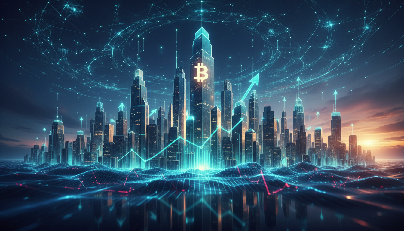 ภาพประกอบแสดงการไหลเข้าของเงินลงทุนในกองทุนบิตคอยน์ ETF สะท้อนตลาดคริปโตที่คึกคัก แต่ยังเผชิญความผันผวน