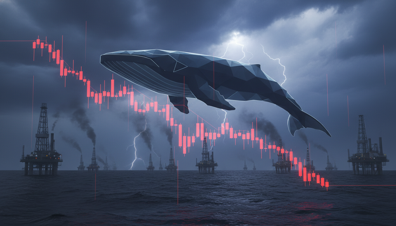 วาฬ Hyperliquid เดิมพันชอร์ต Bitcoin และราคาน้ำมัน