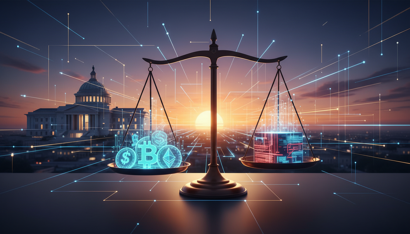 ภาพประกอบกฎระเบียบ Stablecoin สหรัฐฯ โดยกระทรวงการคลัง