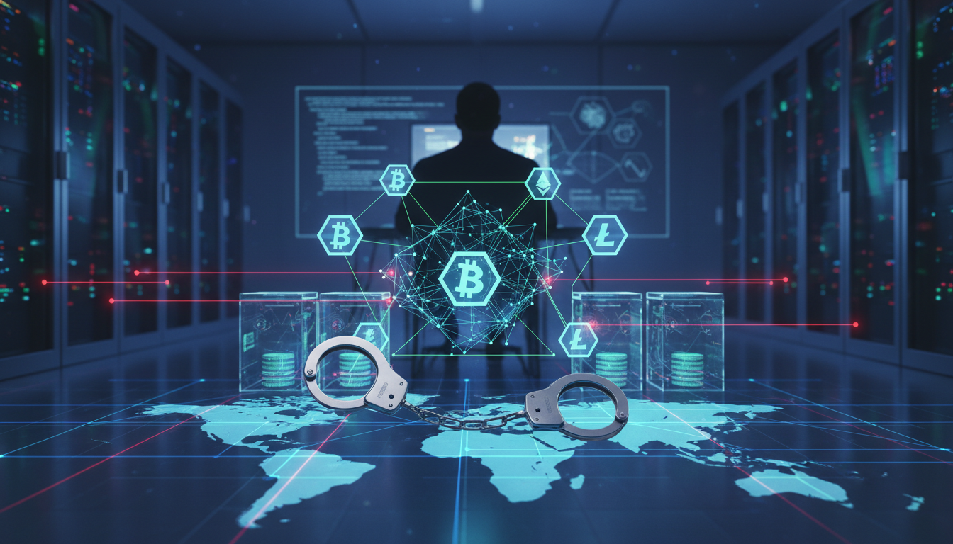 ภาพแสดงการฟอกเงินคริปโตและอาชญากรรมไซเบอร์ที่เกี่ยวข้องกับ Huione Group