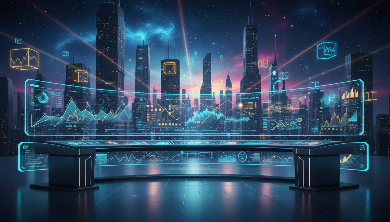 เทอร์มินัลแสดงผลข้อมูลตลาดคาดการณ์คริปโต แสดงถึงการลงทุนของ Paradigm ใน DeFi