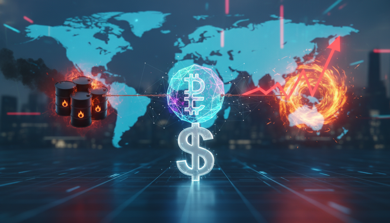 XRP เผชิญแรงกดดันจากราคาน้ำมัน เงินเฟ้อ และดอลลาร์แข็งค่า แสดงถึงสถานะ XRP สินทรัพย์เสี่ยง ในตลาดคริปโต