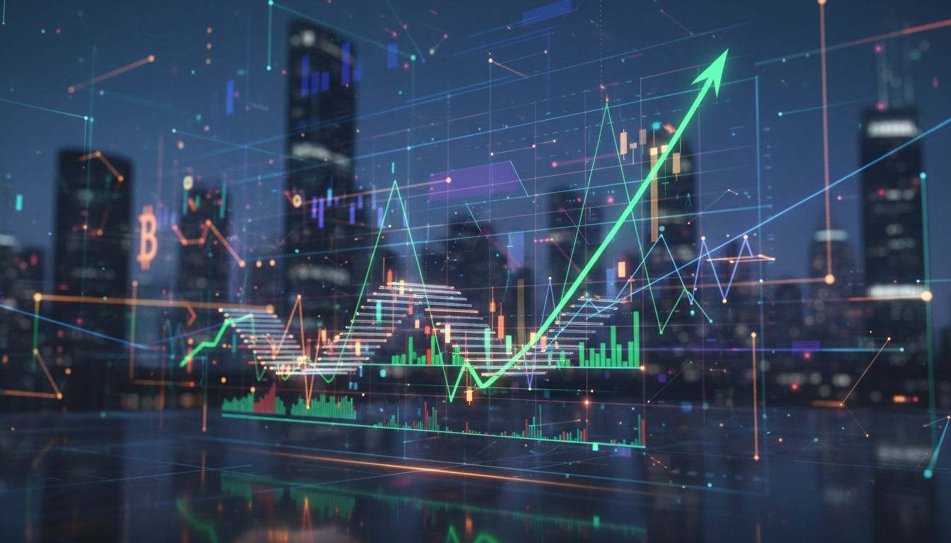 กราฟราคา Bitcoin เคลื่อนไหว Sideways ก่อนทะลุแนวต้านอย่างรุนแรง