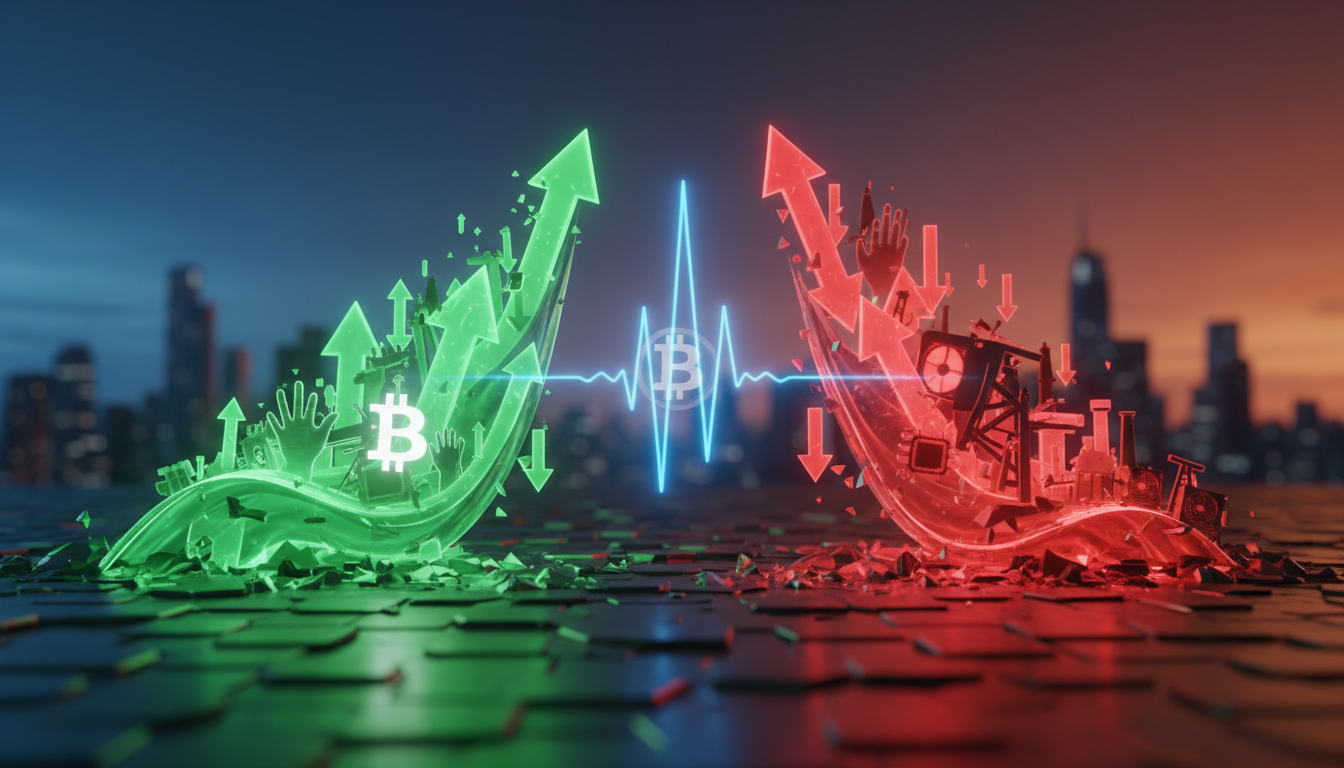 ราคา Bitcoin พุ่ง $74,000 จากแรงซื้อ Bitcoin ETF และแรงขายนักขุด