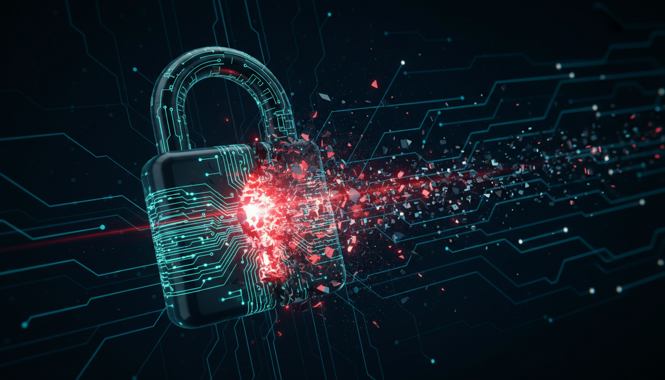 รูปภาพกุญแจดิจิทัลส่องแสง แสดงถึงความปลอดภัยของแพลตฟอร์ม DeFi ที่ถูกโจมตี เช่น CoW Swap