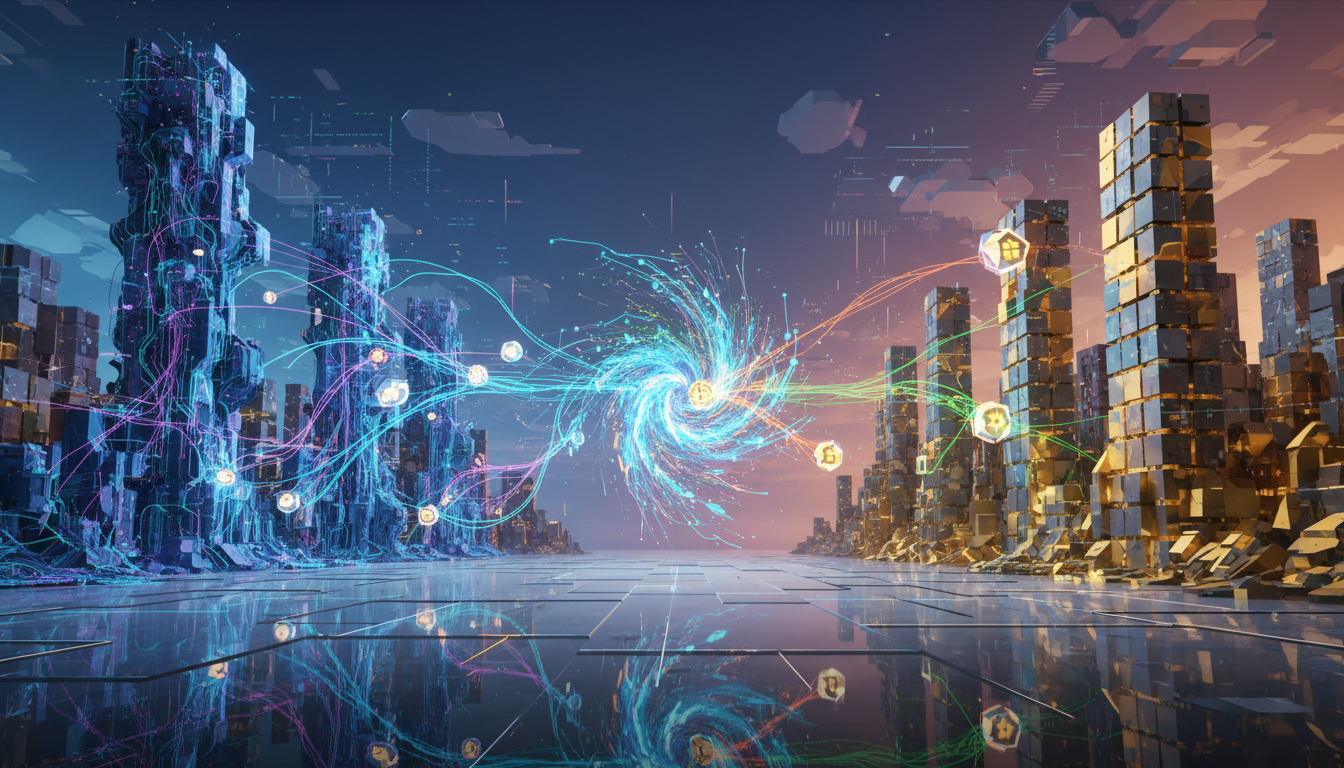 ภาพเชิงเปรียบเทียบ AI และคริปโต การแย่งชิงเงินลงทุน VC ในยุคดิจิทัล