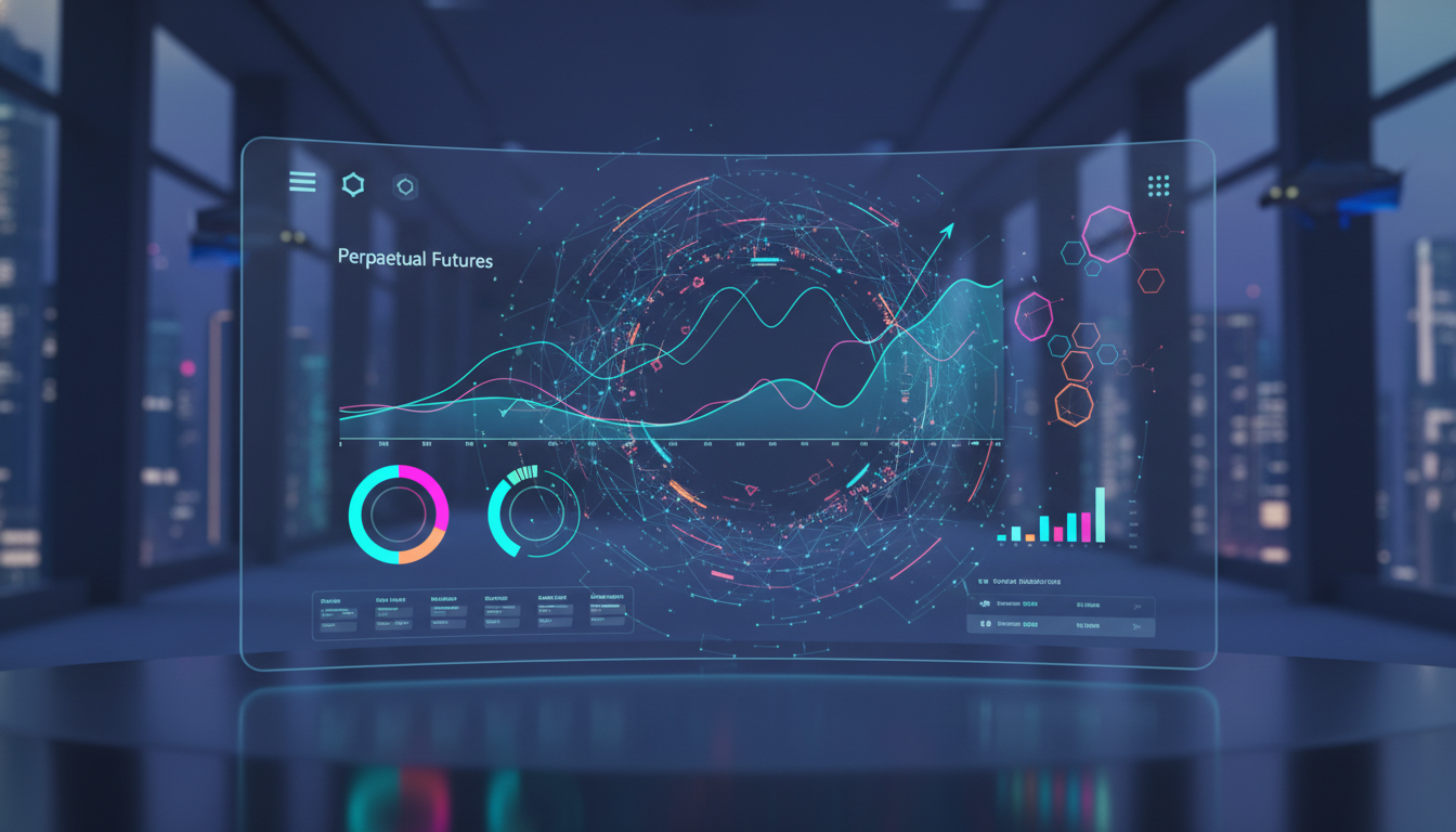 หน้าจอแสดงการเทรดสัญญาฟิวเจอร์สถาวรในวอลเล็ต Self-Custody ของ Blockchain.com ที่เชื่อมต่อกับ Hyperliquid