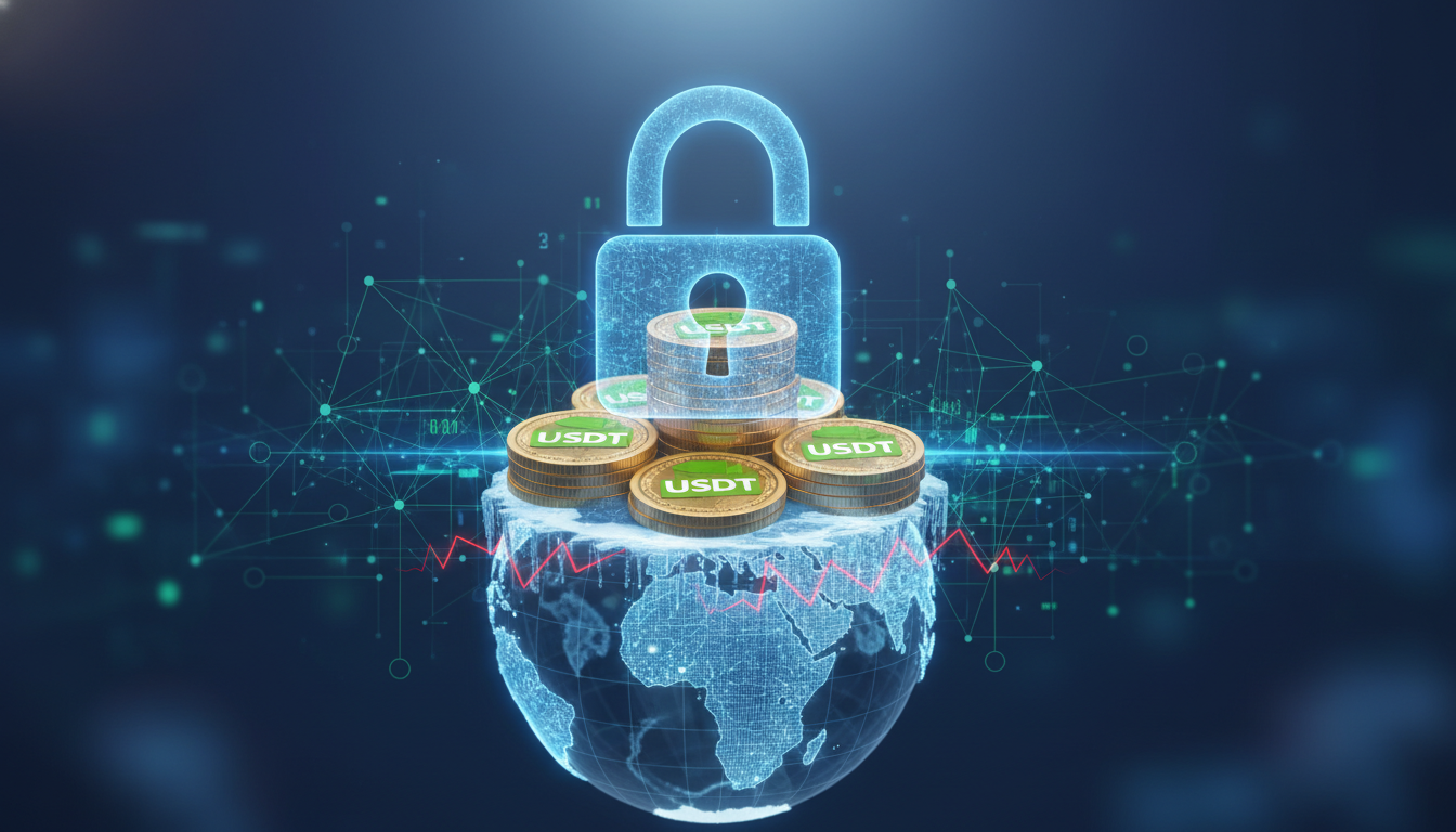 รูปภาพแสดงการ Tether ฟรีซ USDT มูลค่า 344 ล้านดอลลาร์ ตามคำสั่งคว่ำบาตรอิหร่านของสหรัฐฯ